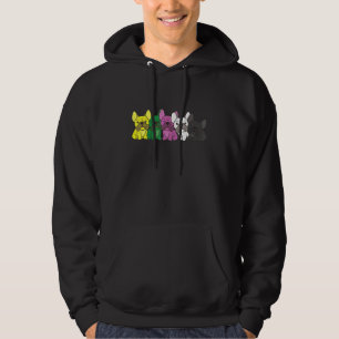 Ceterosexual Pride Lgbtq Dogs Ceterosexual French Hoodie