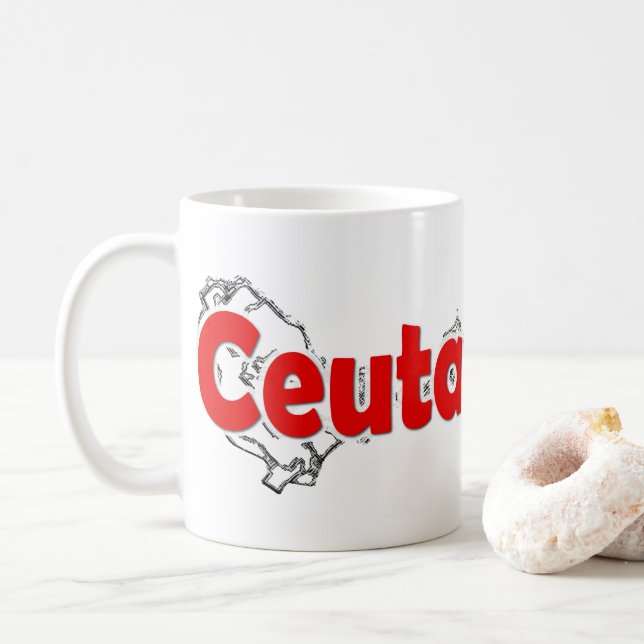 Ceuta Coffee Mug (With Donut)