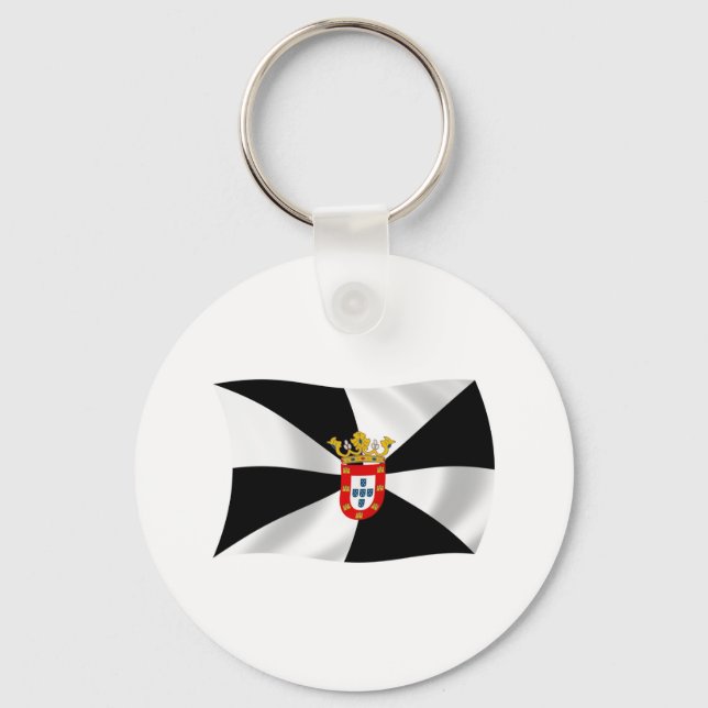 Ceuta Flag Keychain (Front)