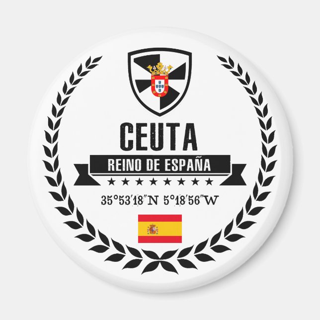 Ceuta Magnet (Front)