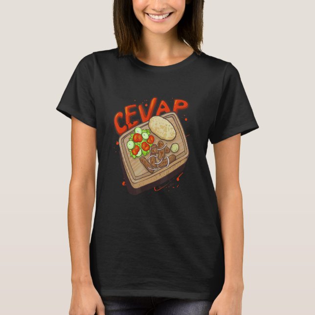 Cevap Serbian Grill Sausages Cevapi 2 T-Shirt (Front)