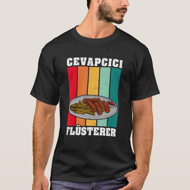 Cevapcici Kebab Balkan cuisine 14 T-Shirt (Front)