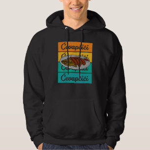 Cevapcici Kebab Balkan cuisine 20 Hoodie