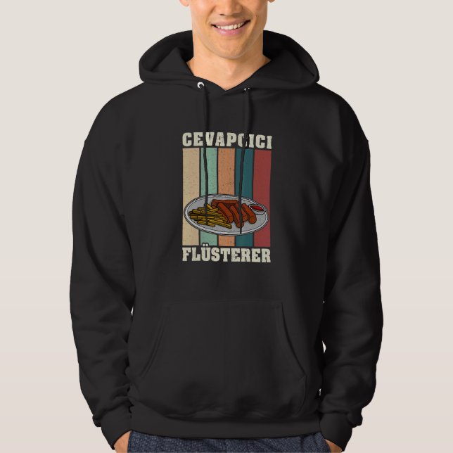 Cevapcici Kebab Balkan cuisine 28 Hoodie (Front)