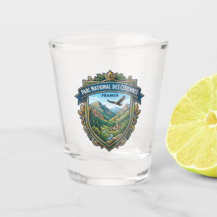 Cévennes National Park France Shot Glass