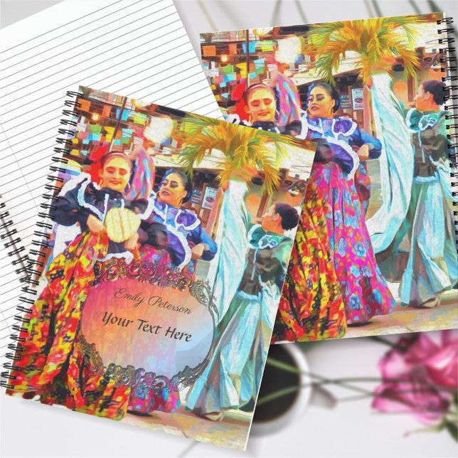 Ceviche Mexican Festival Dancers 2549 Notebook (Creator Uploaded)