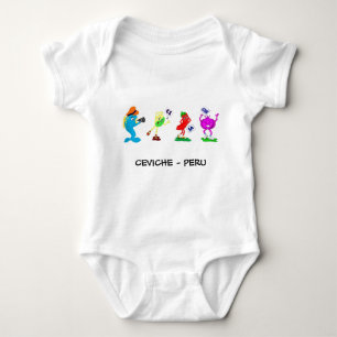 CEVICHE - PERU BABY BODYSUIT