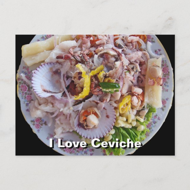 Ceviche - Pride of Peru Postcard (Front)
