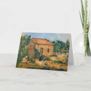 Cezanne - Abandoned House near Aix-en-Provence Card
