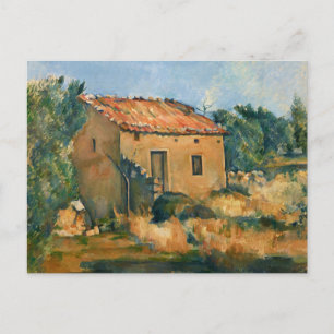 Cezanne - Abandoned House Postcard