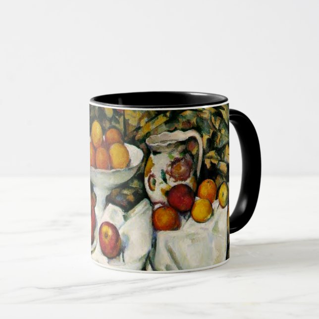 Cezanne - Apples and Oranges Mug (Front Right)