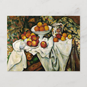 Cezanne - Apples and Oranges Postcard