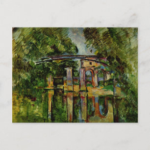 Cezanne - Aqueduct and Lock. Postcard