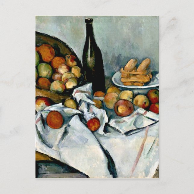 Cezanne - Basket of Apples Postcard (Front)