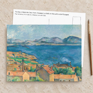 Cezanne - Bay of Marseille, Seen from L'Estaque Postcard