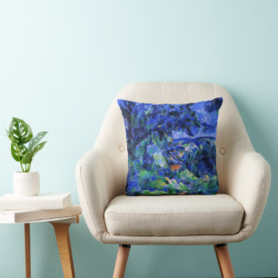 Cezanne - Blue Landscape Cushion