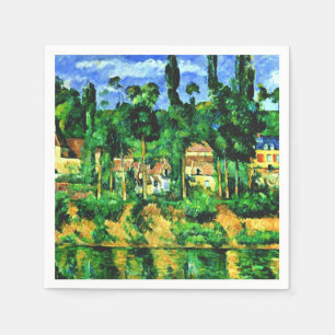 Cezanne - Chateau of Medan Napkin