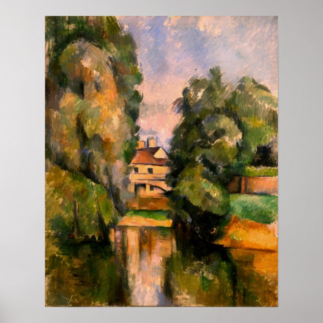 Cézanne - Country House By A River Poster (Front)