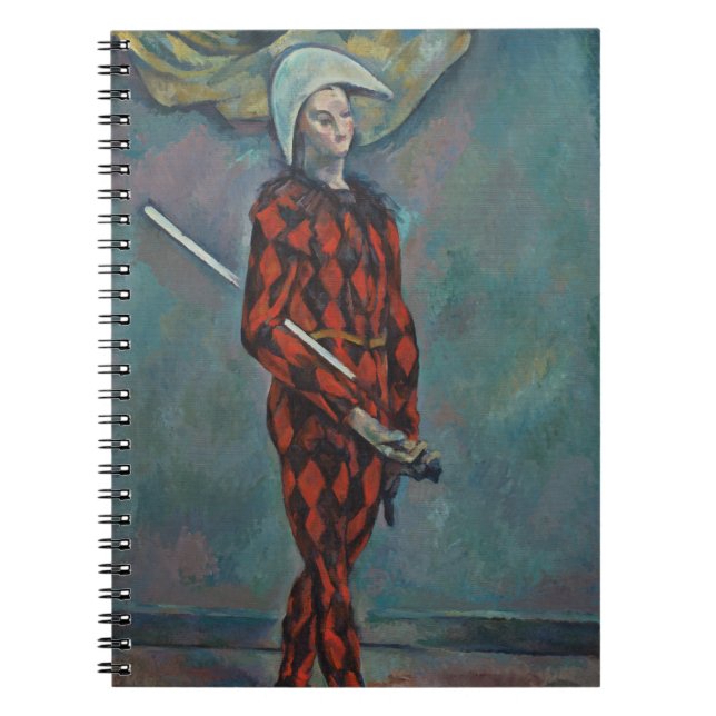 Cézanne Harlequin Notebook (Front)