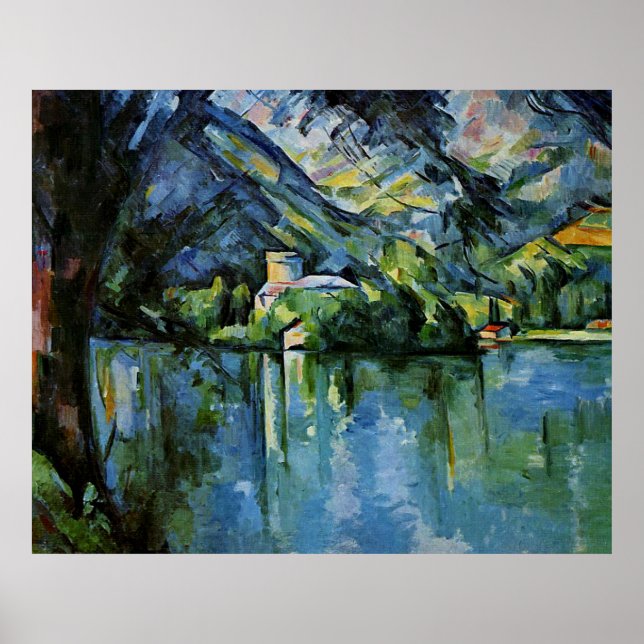 Cezanne - Lac d'Annecy Poster (Front)