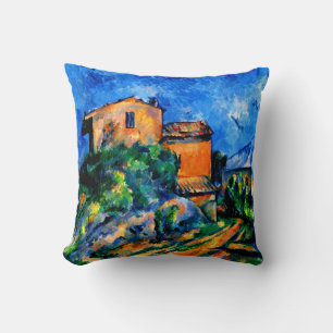 Cezanne - Maison Maria with a View of Chateau Noir Cushion