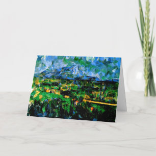 Cezanne - Mont Sainte Victoire Card