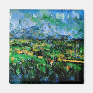Cezanne - Montagne Sainte-Victoire from Lauves Magnet