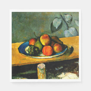 Cezanne - Peaches, Pears and Grapes Napkin
