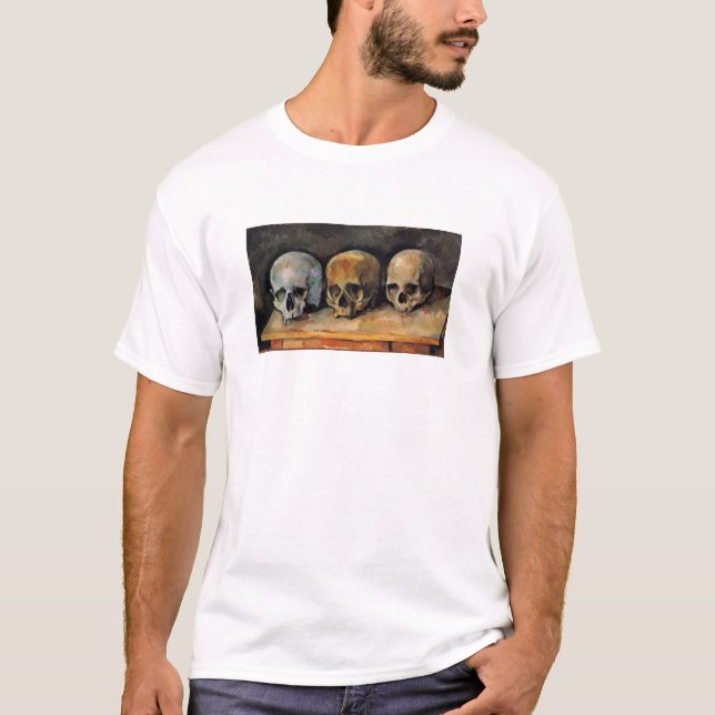 Cézanne Skull Triplet T-Shirt (Front)