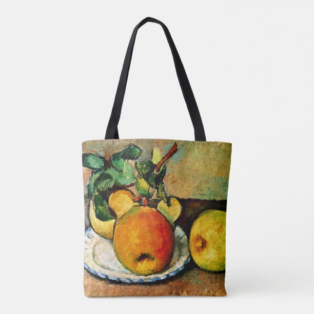 Cezanne - Still Life with Apples and Pears Tote Bag (Back)