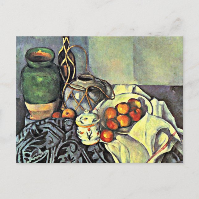 Cezanne - Still Life with Apples Postcard (Front)