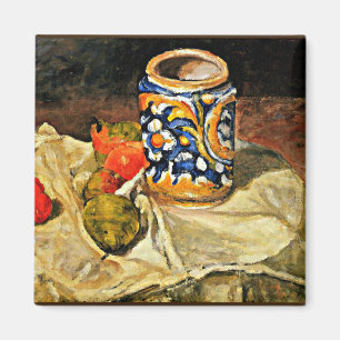 Cezanne - Still Life with Italian Earthenware Magnet