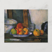 Cezanne - Still Life with Open Drawer Card