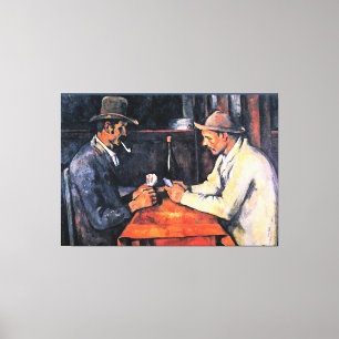 Cezanne - The Card Players (2) Canvas Print