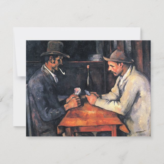 Cezanne The Card Players (two) (Front)