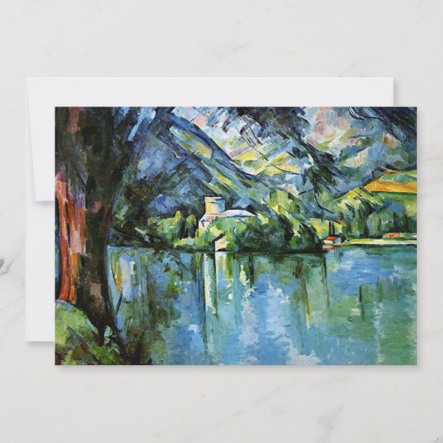 Cezanne - The Lac d'Annecy Card (Front)