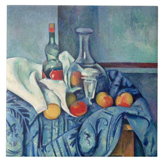 Cezanne - The Peppermint Bottle Tile (Front)