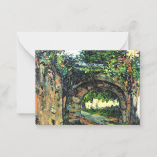 Cezanne - The Vault, fine art painting Card