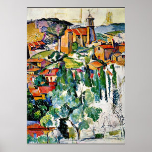 Cezanne - The Village of Gardanne Poster