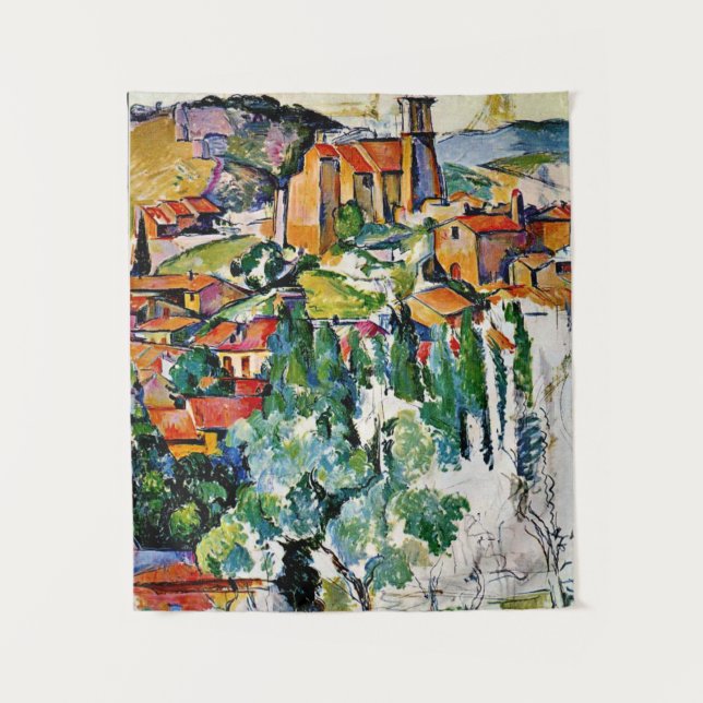 Cezanne - The Village of Gardanne Tapestry (Front)