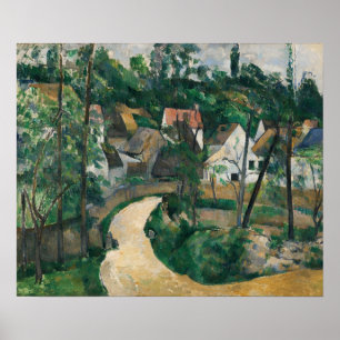 Cézanne - Turn In The Road Poster