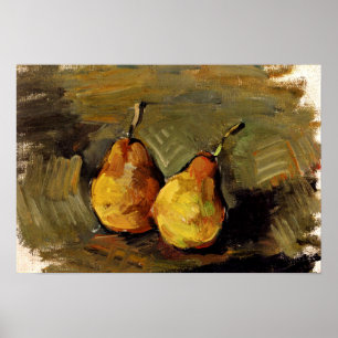 Cezanne - Two Pears Poster