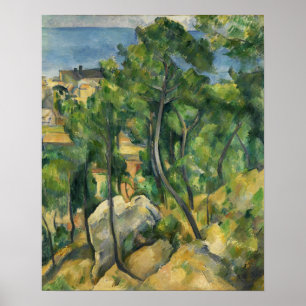 Cézanne - View On The Sea At L'Estaque Poster