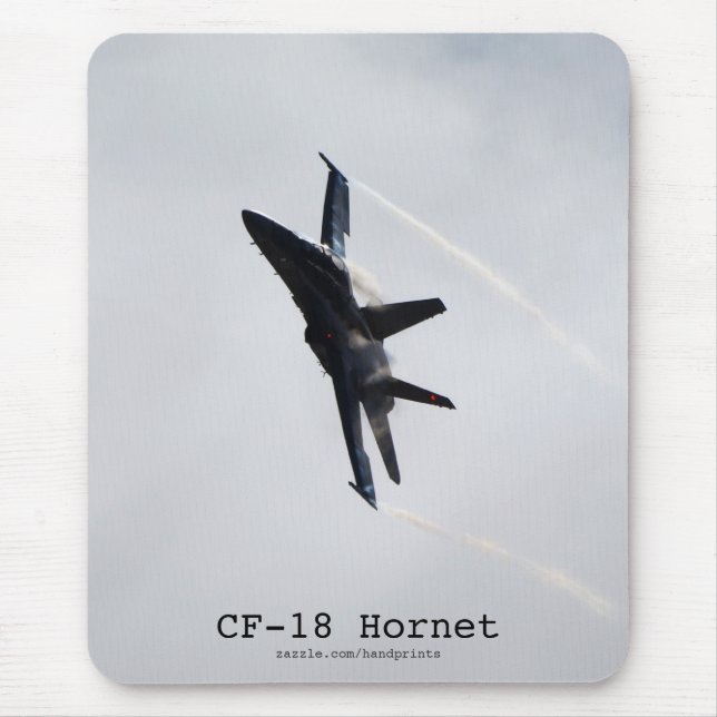 CF-18 Hornet Aircraft Mousepad (Front)