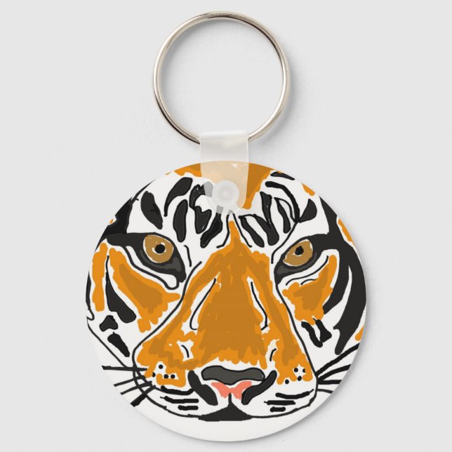 CF- Fun tiger keychain (Front)