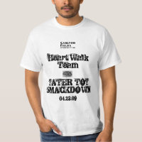 CF Heart Walk Team TT Smackdown Official T
