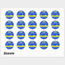 CFMC Round Logo Stickers (Two Sizes)