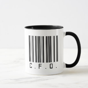 CFO Bar Code Mug