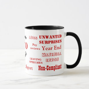CFO Swear Words! - Rude CFO Mug