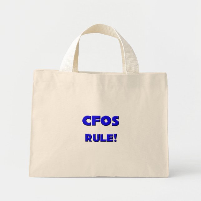 Cfos Rule! Mini Tote Bag (Front)